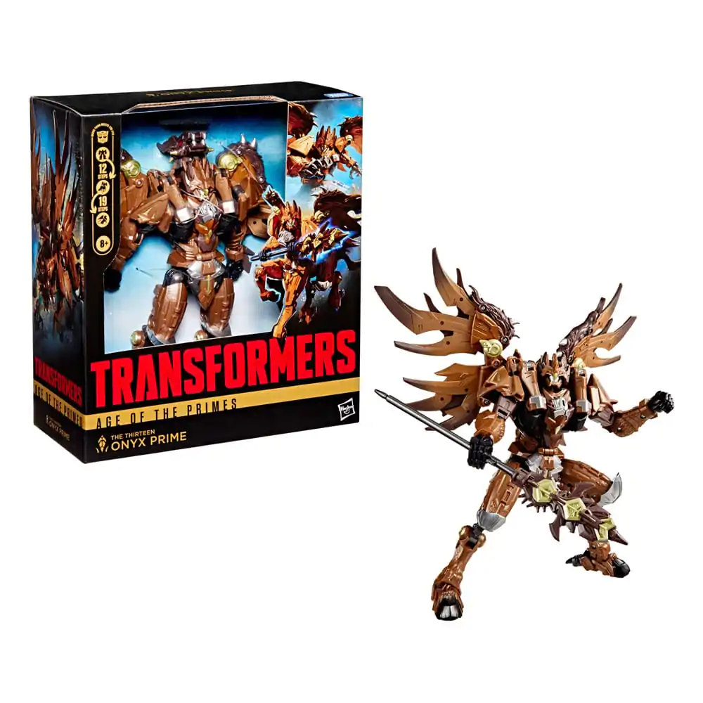 Transformers Age of the Primes Leader Class akcijska figura The Thirteen: Onyx Prime 19 cm fotografija izdelka