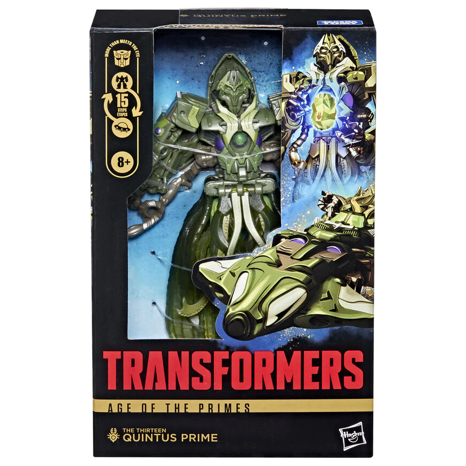 Transformers Age of the Primes Quintus Prime The Thirteen figura 14cm fotografija izdelka