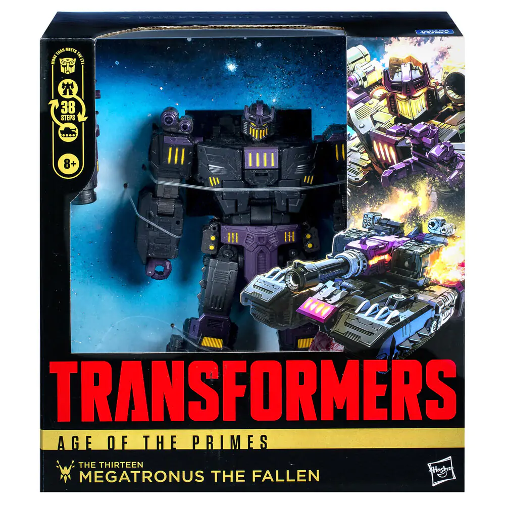 Transformers Age of the Primes The Thirteen Megatronus the Fallen figura 19 cm fotografija izdelka