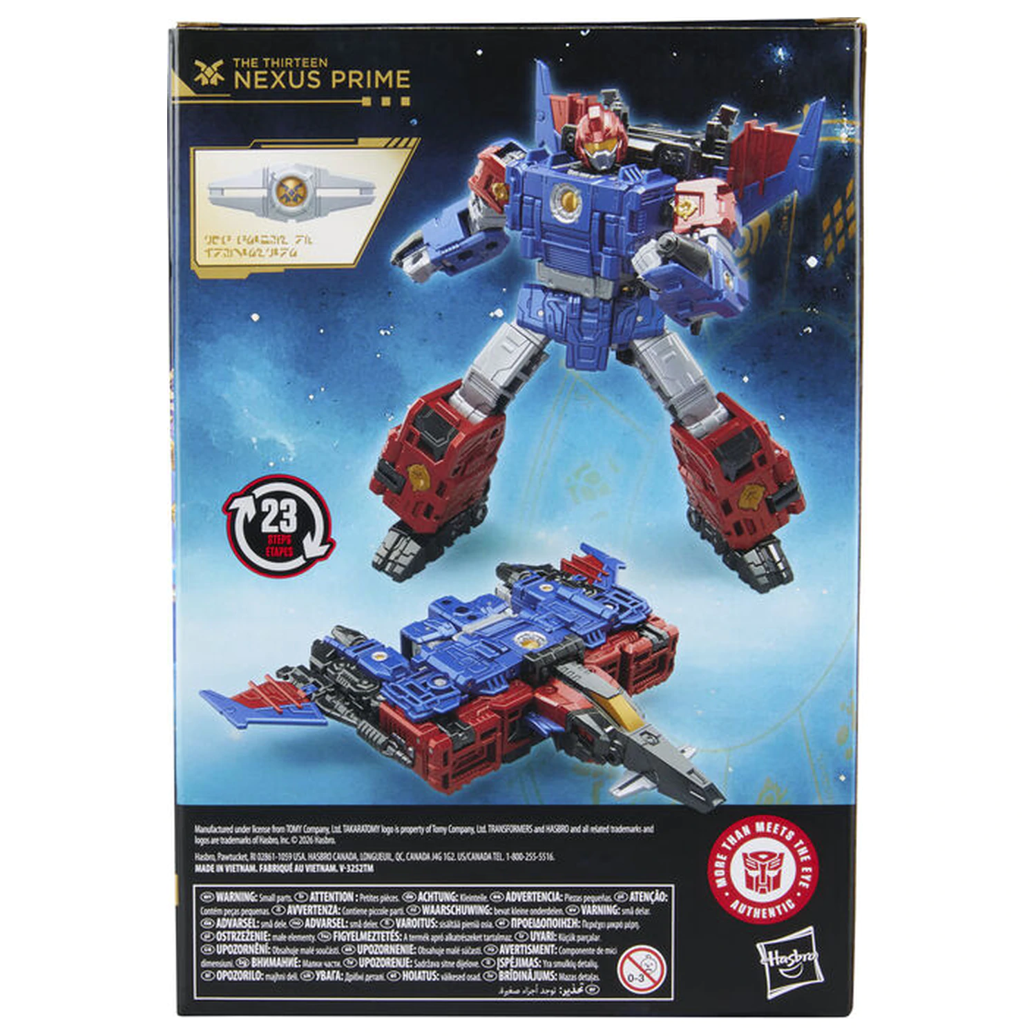 Transformers Age of the Primes The Thirteen Nexus Prime figura 15,5 cm fotografija izdelka