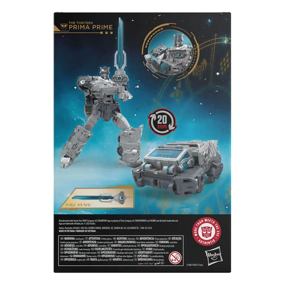 Transformers Age of the Primes Voyager Class akcijska figura The Thirteen Prima Prime 18 cm fotografija izdelka