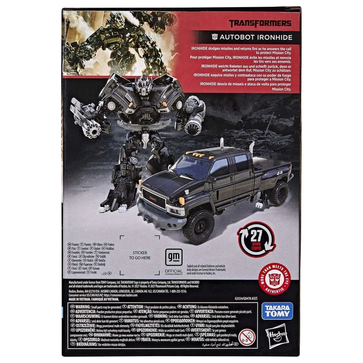 Figura Transformers Autobot Ironhide 16,5 cm fotografija izdelka
