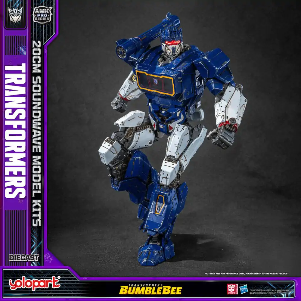 Transformers: Bumblebee AMK Pro Series Plastični Sestavljivi Model Soundwave (Oversea Version) 20 cm fotografija izdelka