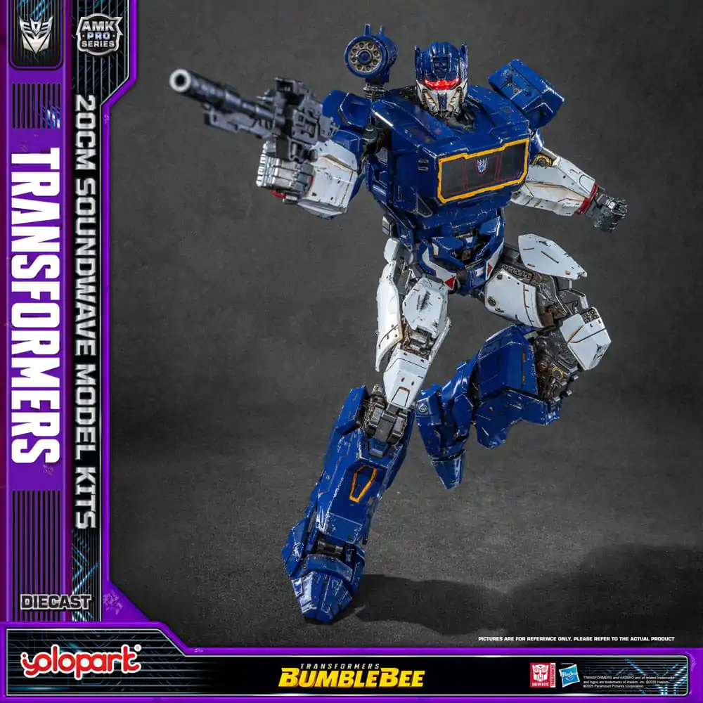 Transformers: Bumblebee AMK Pro Series Plastični Sestavljivi Model Soundwave (Oversea Version) 20 cm fotografija izdelka