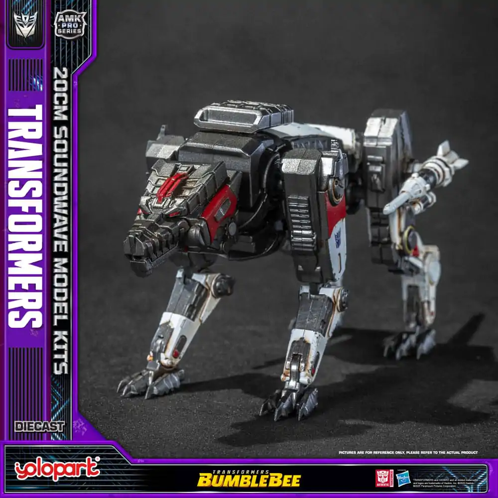 Transformers: Bumblebee AMK Pro Series Plastični Sestavljivi Model Soundwave (Oversea Version) 20 cm fotografija izdelka
