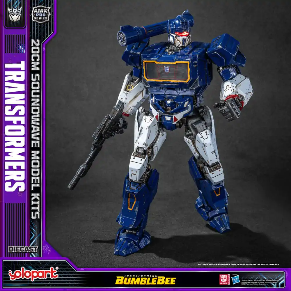 Transformers: Bumblebee AMK Pro Series Plastični Sestavljivi Model Soundwave (Oversea Version) 20 cm fotografija izdelka