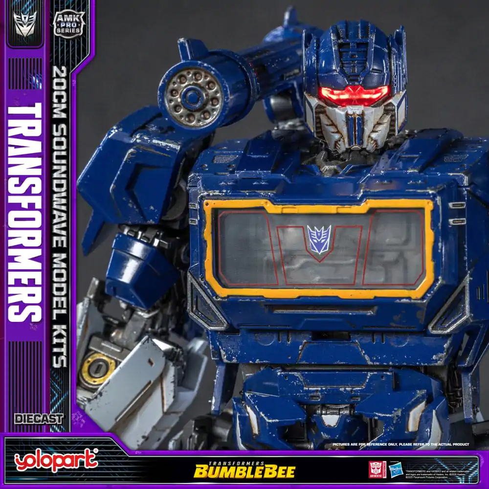 Transformers: Bumblebee AMK Pro Series Plastični Sestavljivi Model Soundwave (Oversea Version) 20 cm fotografija izdelka