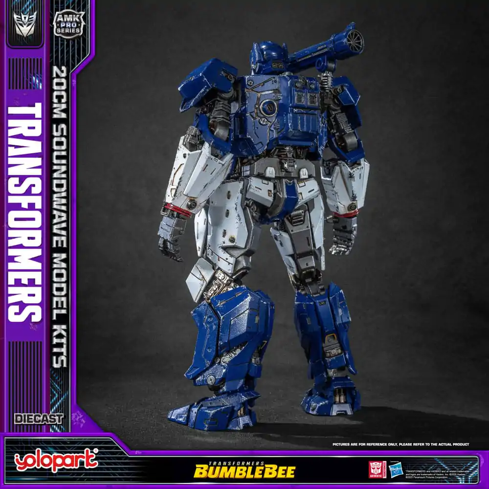 Transformers: Bumblebee AMK Pro Series Plastični Sestavljivi Model Soundwave (Oversea Version) 20 cm fotografija izdelka