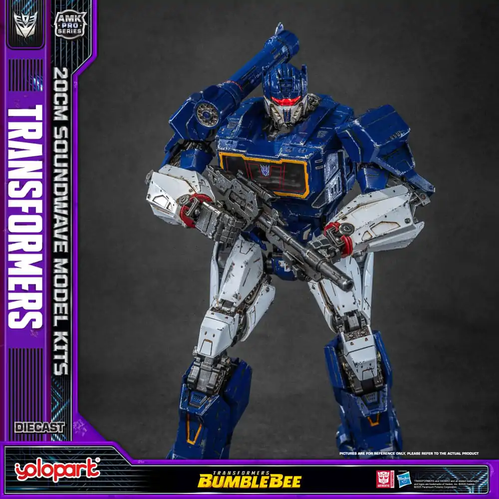 Transformers: Bumblebee AMK Pro Series Plastični Sestavljivi Model Soundwave (Oversea Version) 20 cm fotografija izdelka