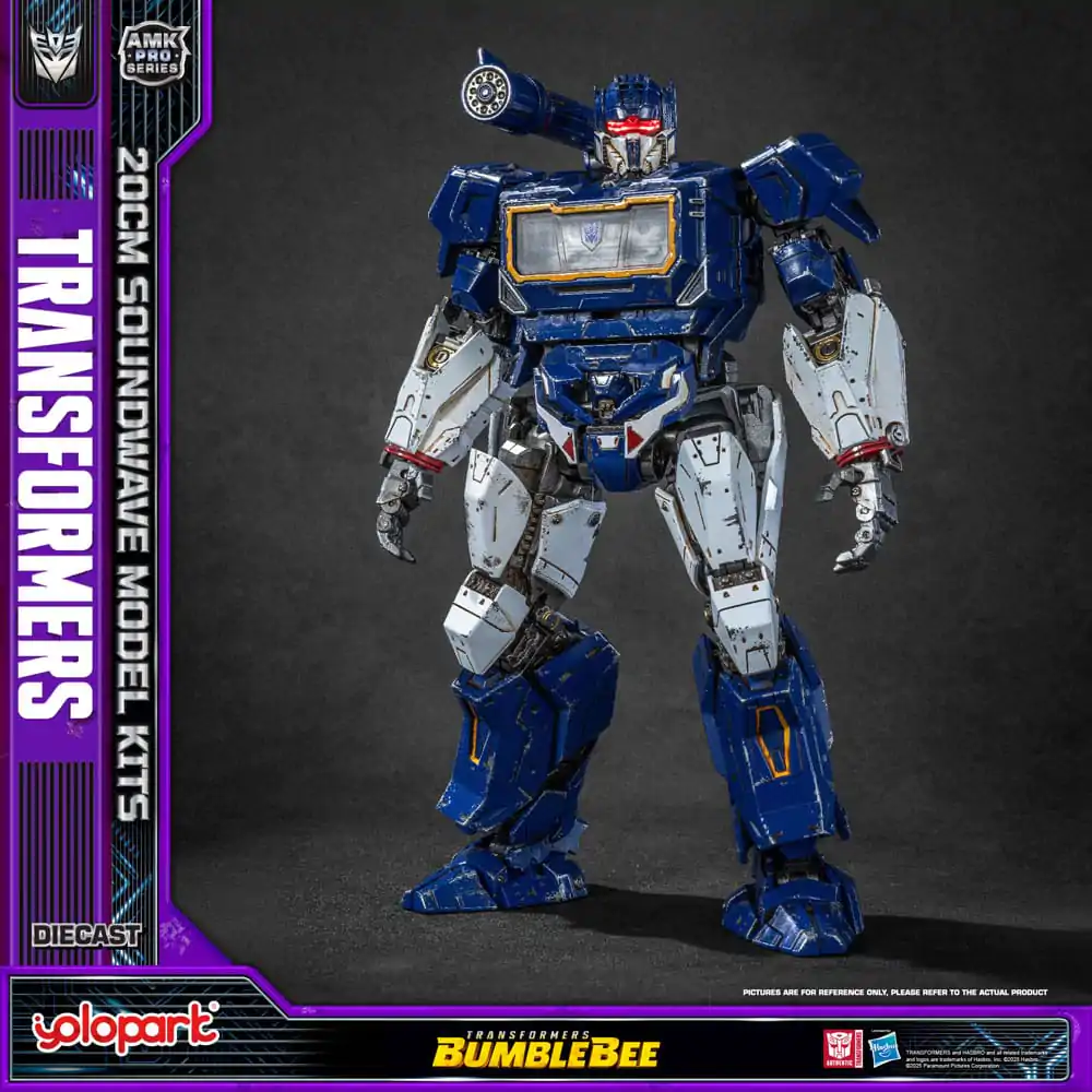 Transformers: Bumblebee AMK Pro Series Plastični Sestavljivi Model Soundwave (Oversea Version) 20 cm fotografija izdelka