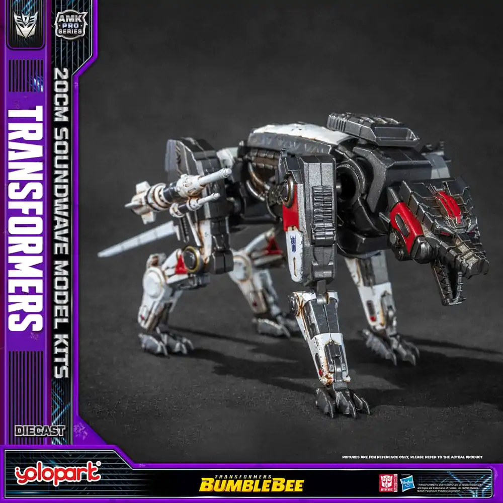 Transformers: Bumblebee AMK Pro Series Plastični Sestavljivi Model Soundwave (Oversea Version) 20 cm fotografija izdelka