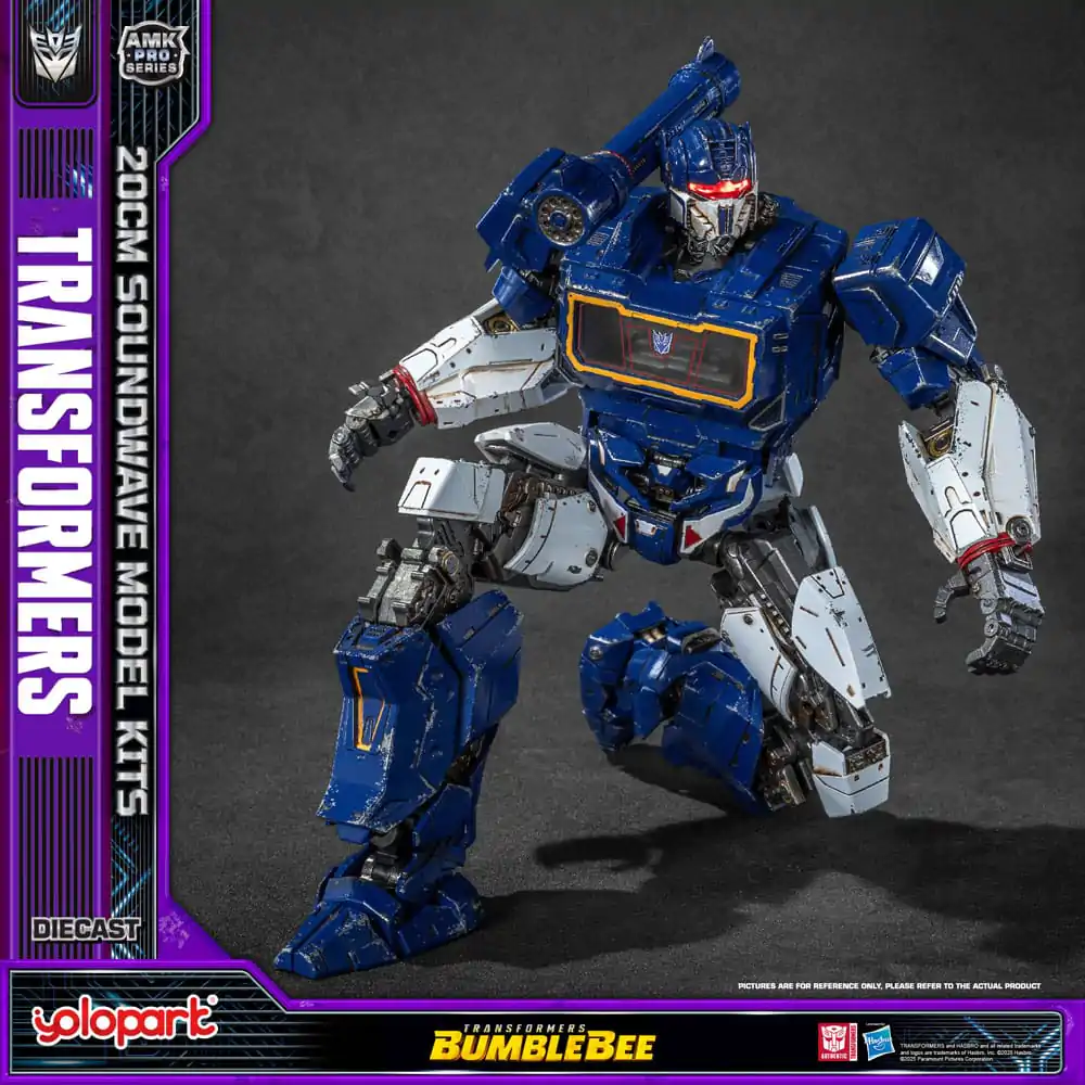 Transformers: Bumblebee AMK Pro Series Plastični Sestavljivi Model Soundwave (Oversea Version) 20 cm fotografija izdelka