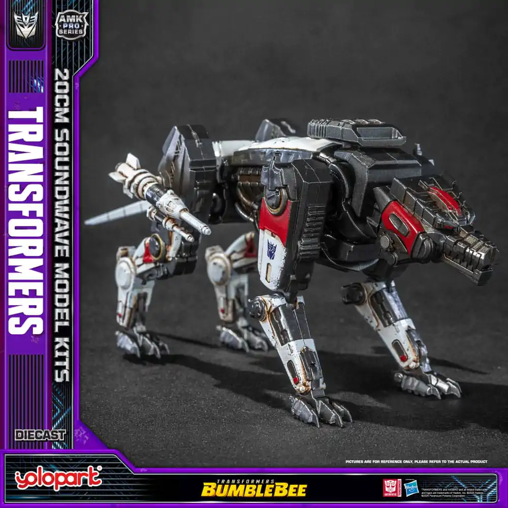 Transformers: Bumblebee AMK Pro Series Plastični Sestavljivi Model Soundwave (Oversea Version) 20 cm fotografija izdelka