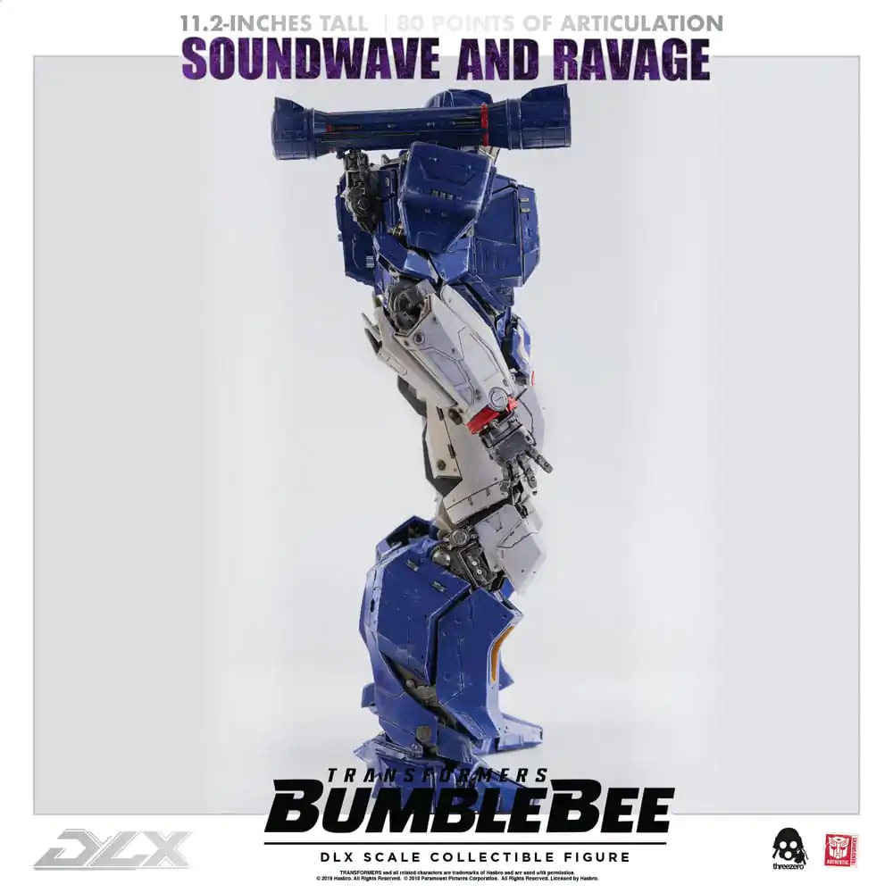 Transformers Bumblebee DLX Akcijska figura 2-paket 1/6 Soundwave & Ravage 28 cm fotografija izdelka