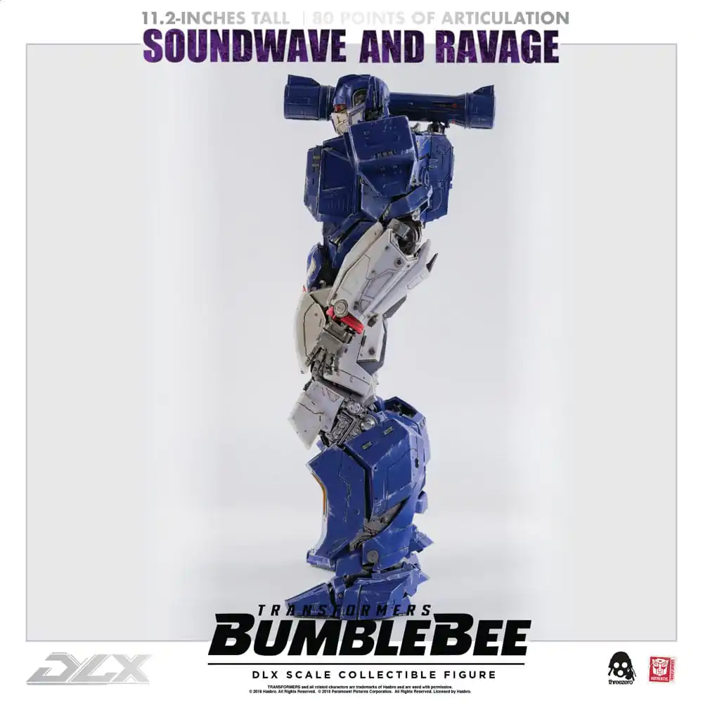 Transformers Bumblebee DLX Akcijska figura 2-paket 1/6 Soundwave & Ravage 28 cm fotografija izdelka
