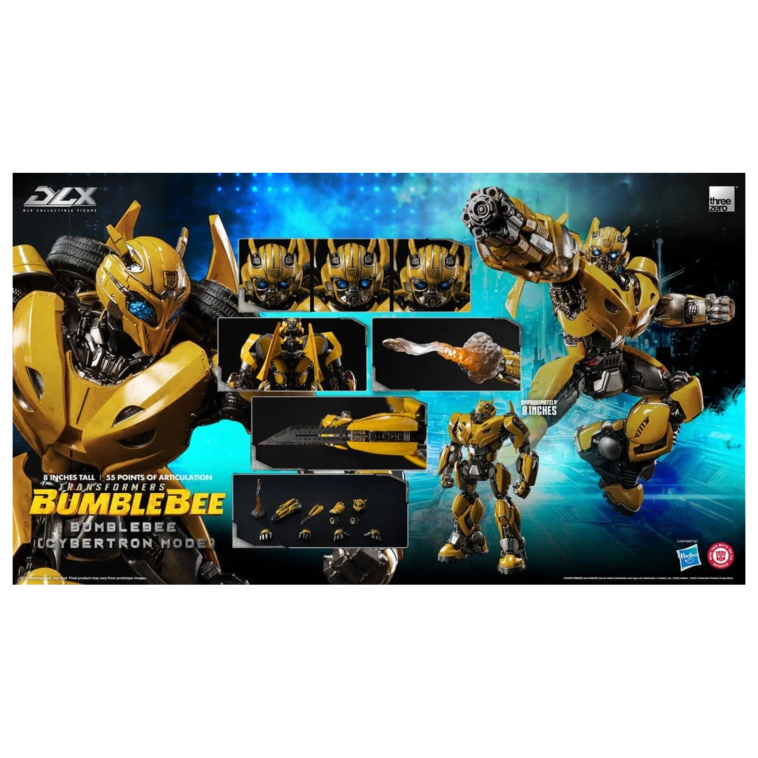 Transformers: Bumblebee DLX Akcijska figura Bumblebee (Cybertron Mode) 20 cm fotografija izdelka