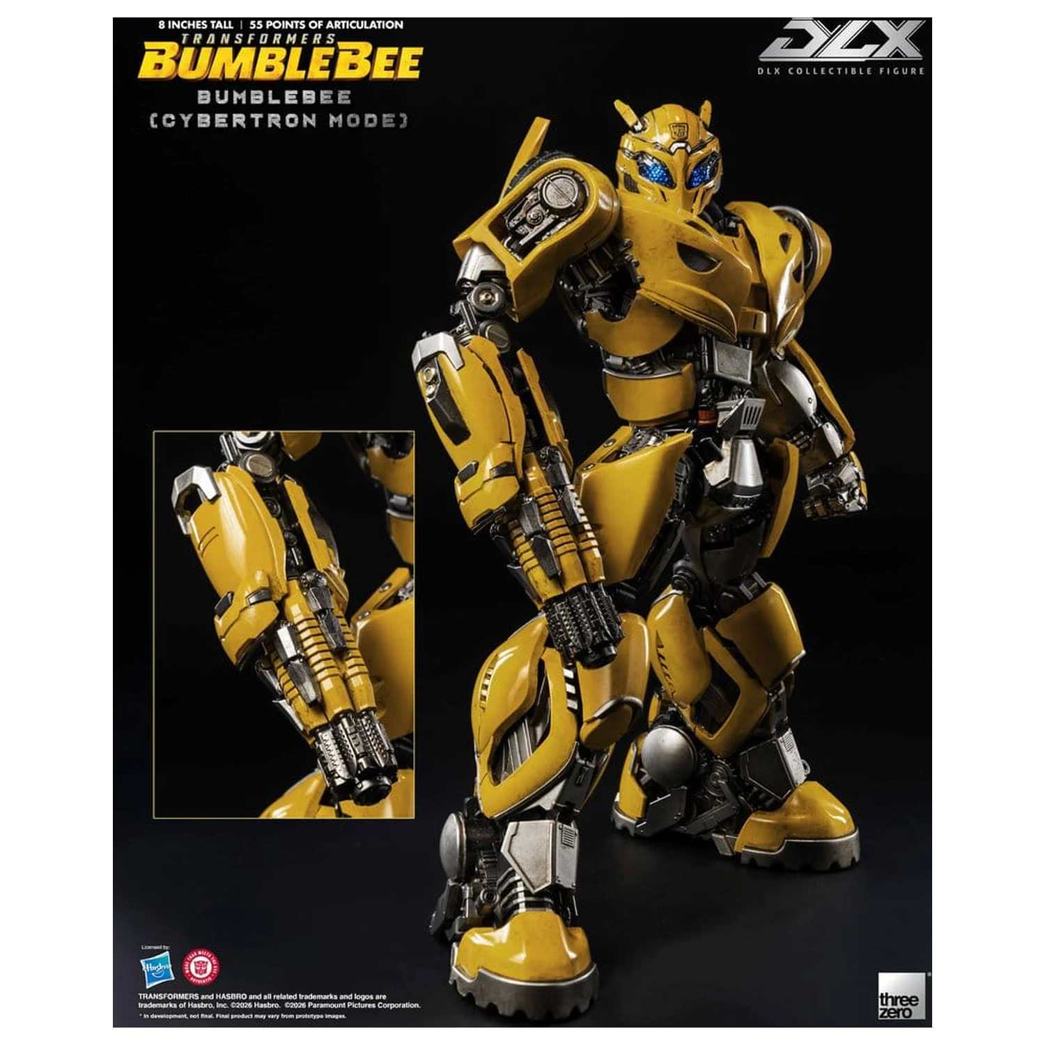 Transformers: Bumblebee DLX Akcijska figura Bumblebee (Cybertron Mode) 20 cm fotografija izdelka