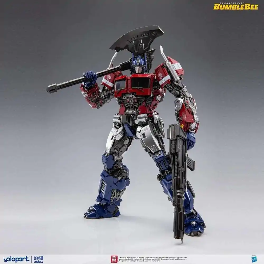 Transformers Bumblebee Plastični model komplet Earth mode Optimus Prime 30 cm fotografija izdelka