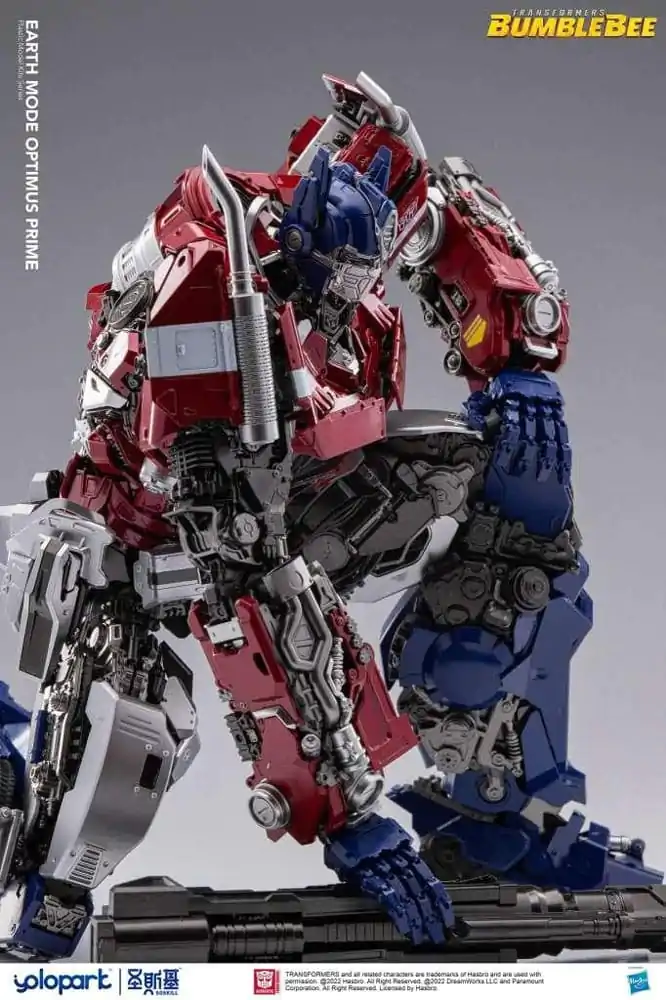 Transformers Bumblebee Plastični model komplet Earth mode Optimus Prime 30 cm fotografija izdelka