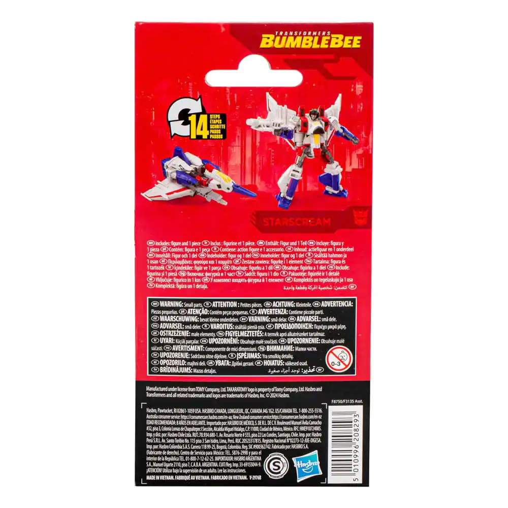 Transformers: Bumblebee Studio Series Core Class akcijska figura Starscream 9 cm fotografija izdelka