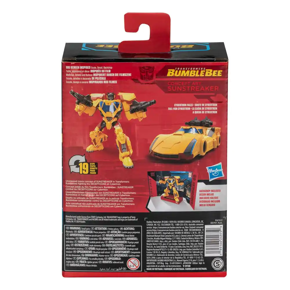 Transformers: Bumblebee Studio Series Deluxe Class akcijska figura Concept Art Sunstreaker 11 cm fotografija izdelka