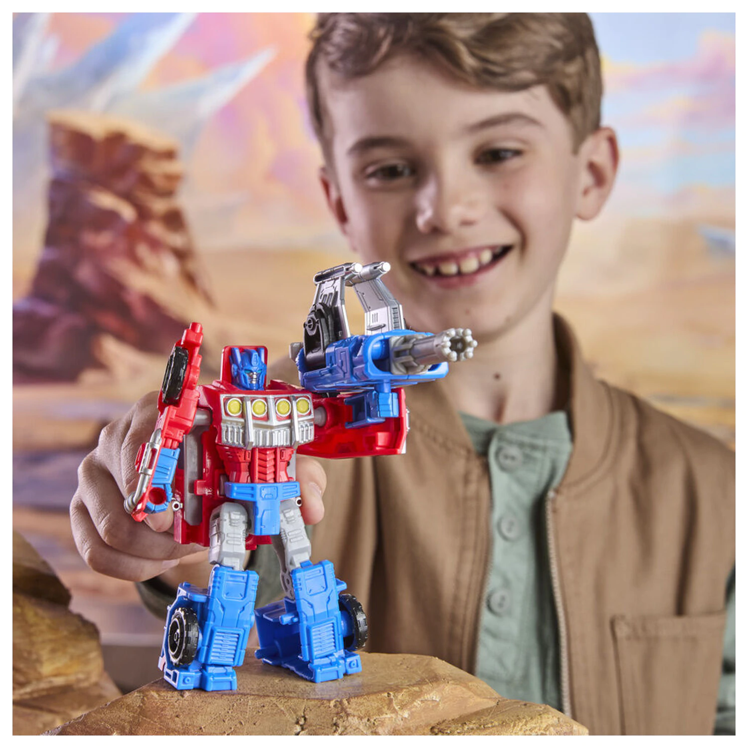 Transformers Cyberworld Optimus Prime figura 10cm fotografija izdelka