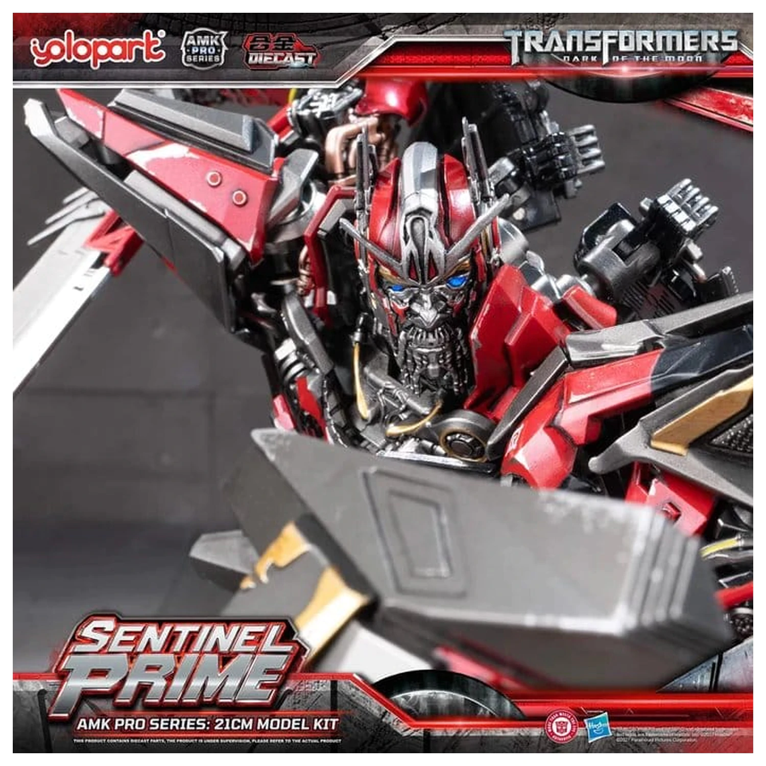 Transformers: Dark of the Moon AMK PRO Series plastični modelčni komplet Sentinel Prime 21 cm fotografija izdelka