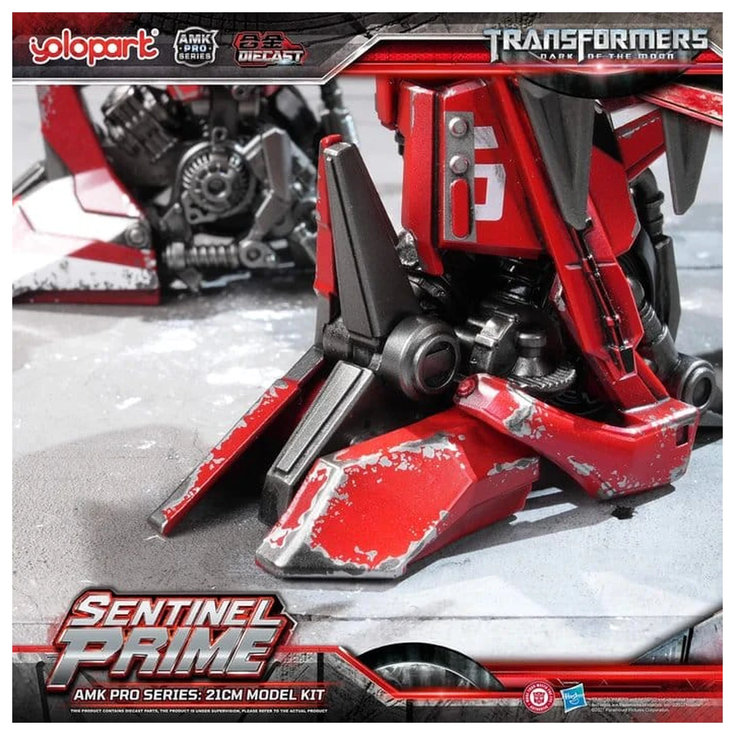 Transformers: Dark of the Moon AMK PRO Series plastični modelčni komplet Sentinel Prime 21 cm fotografija izdelka