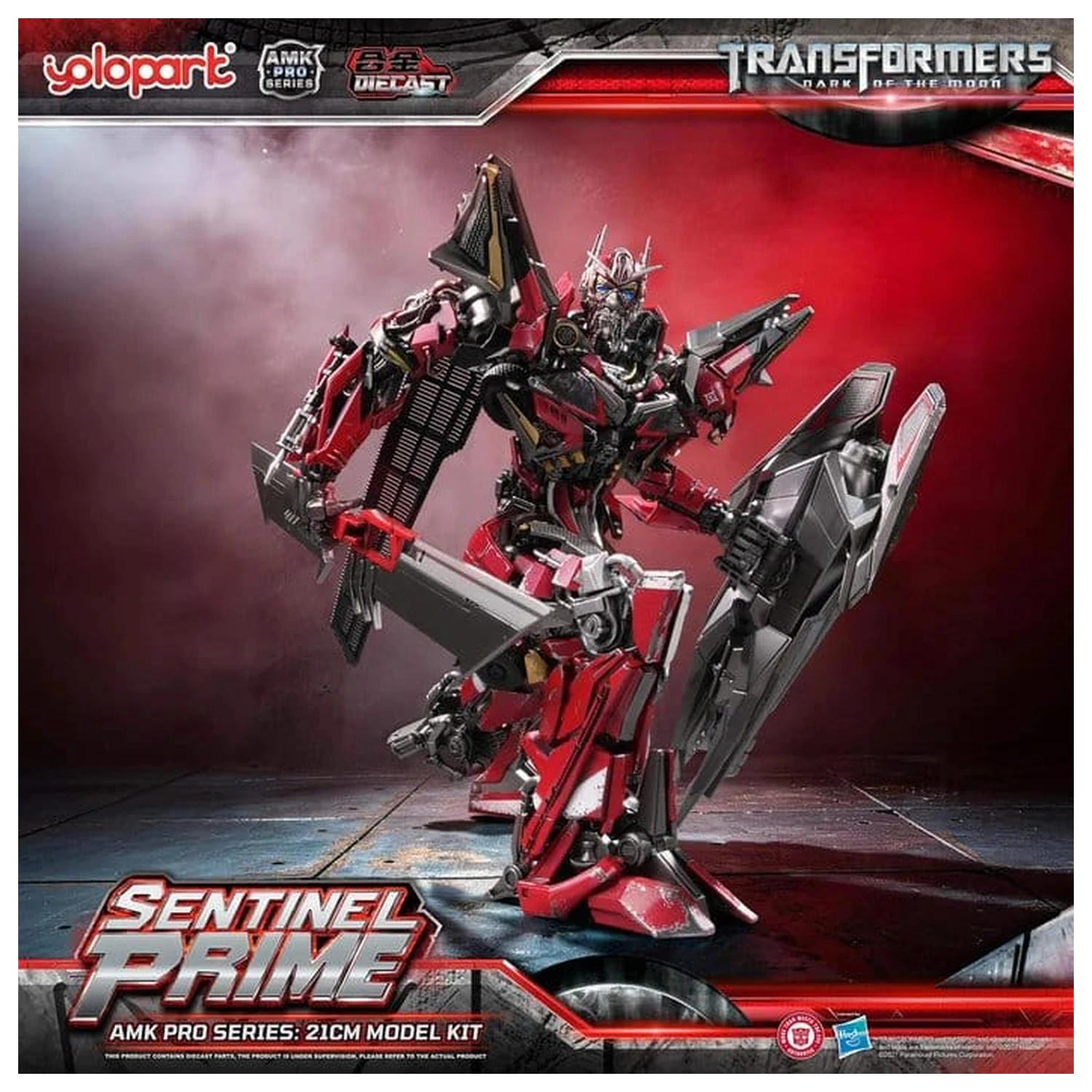 Transformers: Dark of the Moon AMK PRO Series plastični modelčni komplet Sentinel Prime 21 cm fotografija izdelka