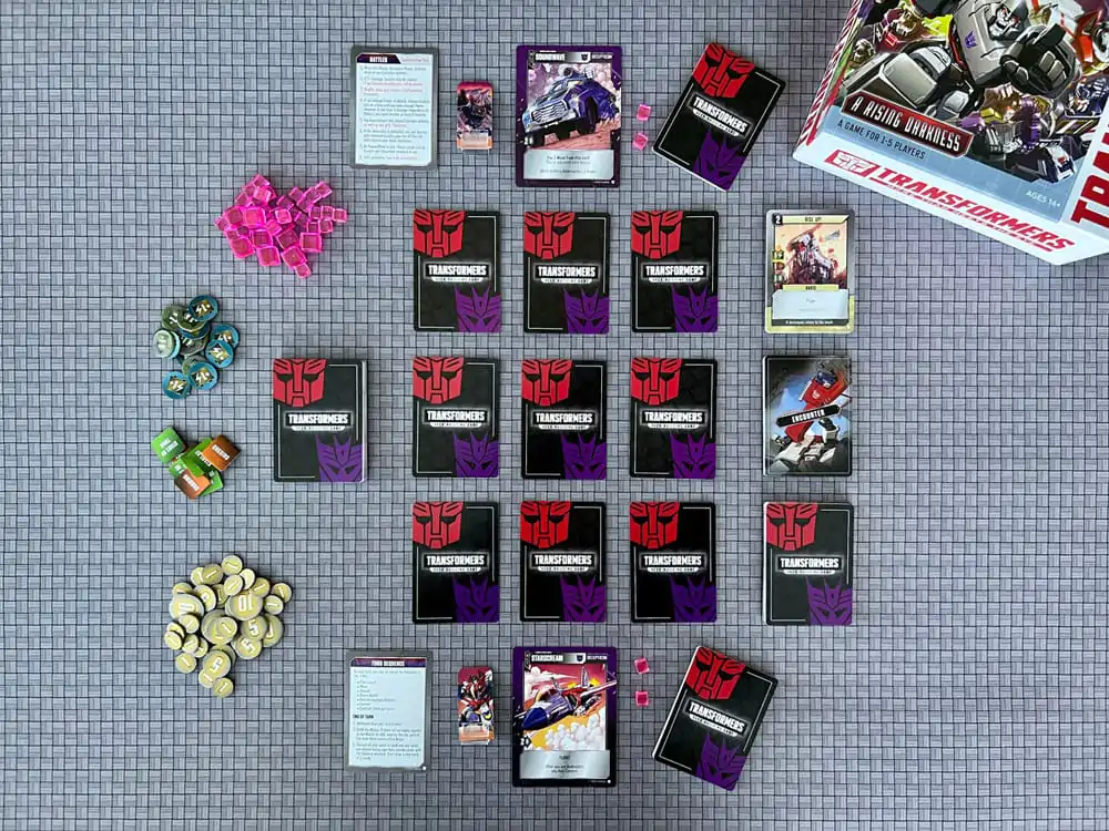 Transformers igra s kartami Deck-Building A Rising Darkness *Englische Version* fotografija izdelka