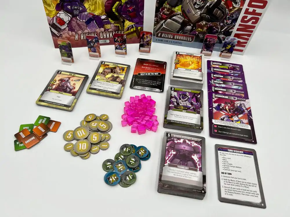Transformers igra s kartami Deck-Building A Rising Darkness *Englische Version* fotografija izdelka