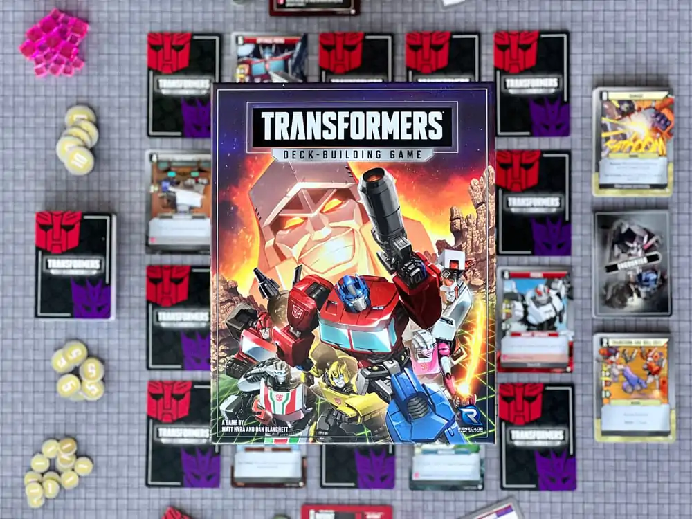 Transformers card game Deck-Building *Englische Version* - igra s kartami za sestavljanje kupčka fotografija izdelka