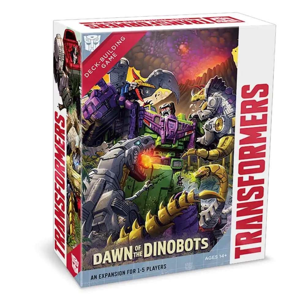 Transformers igra s kartami Deck-Building Dawn of the Dinobots Expansion *Angleška verzija* fotografija izdelka