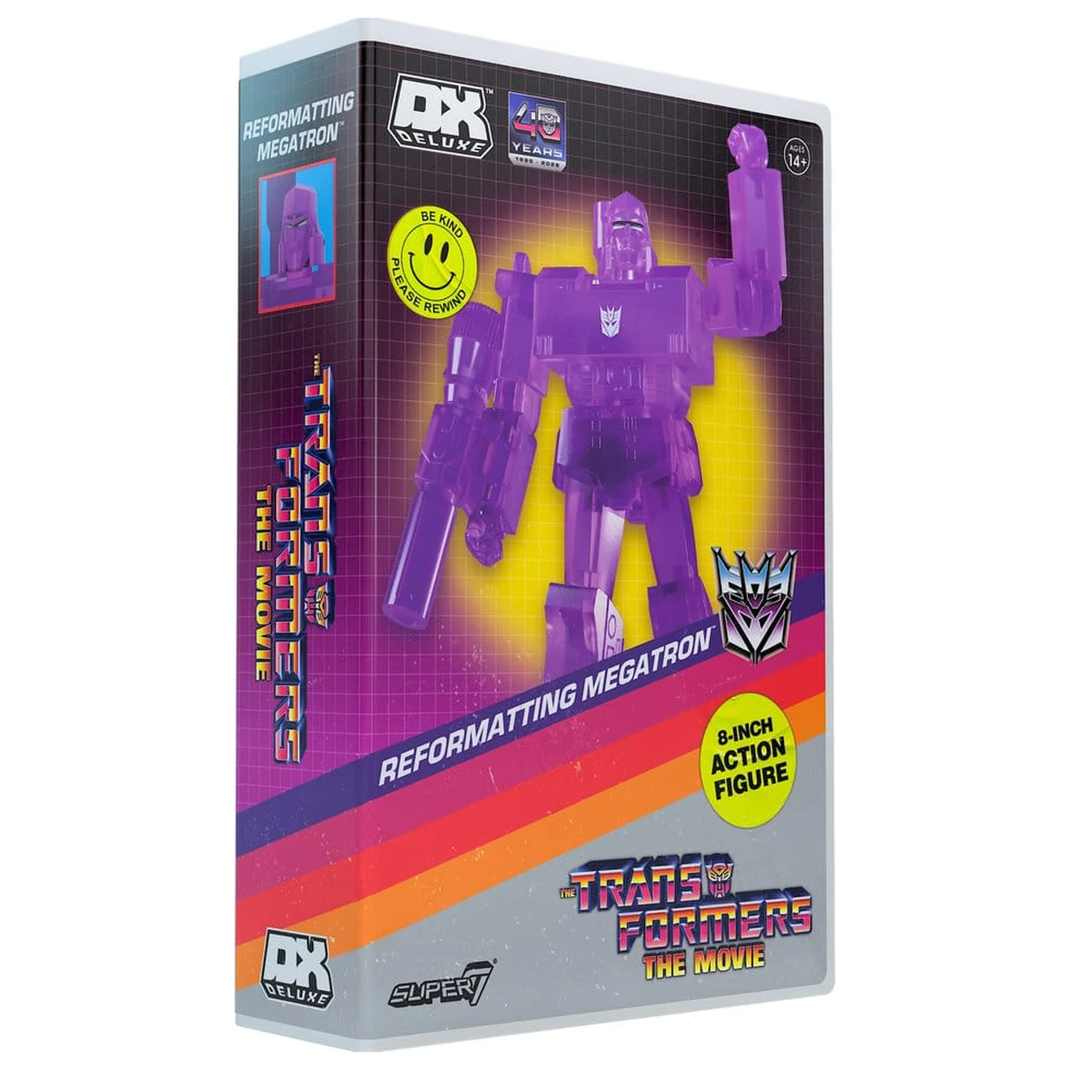 Transformers Deluxe akcijska figura Wave 02 Reformatting Megatron (VHS, The Movie) fotografija izdelka