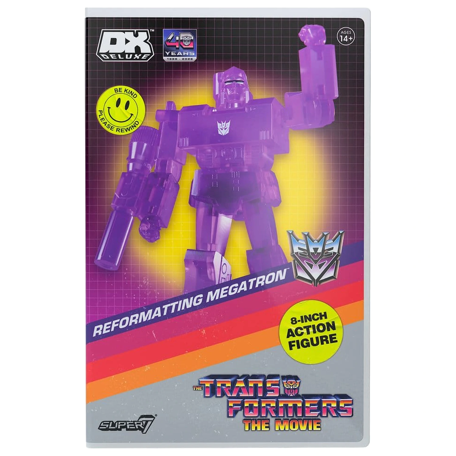 Transformers Deluxe akcijska figura Wave 02 Reformatting Megatron (VHS, The Movie) fotografija izdelka