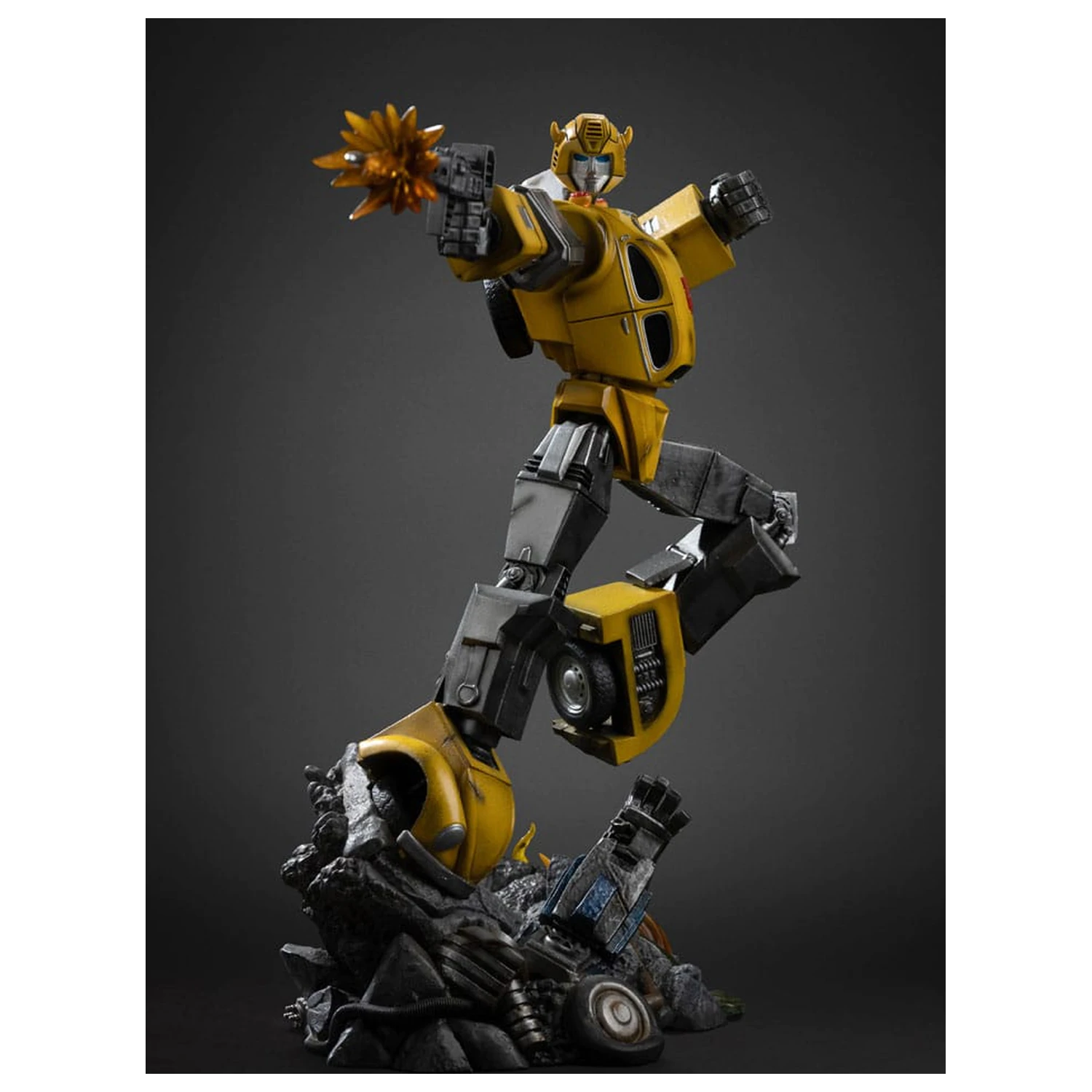 Transformers Demi Art Scale Statue 1/20 Bumblebee 30 cm fotografija izdelka
