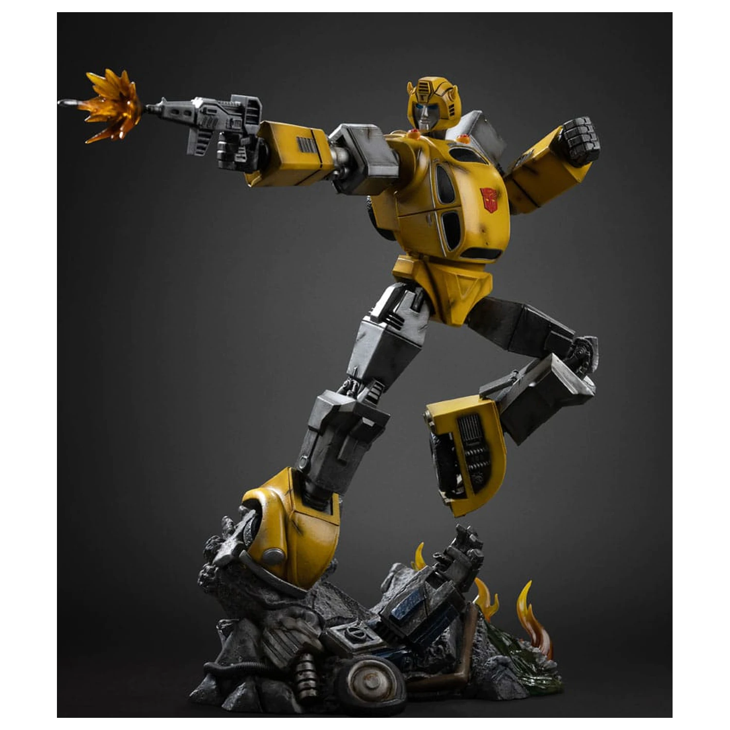 Transformers Demi Art Scale Statue 1/20 Bumblebee 30 cm fotografija izdelka