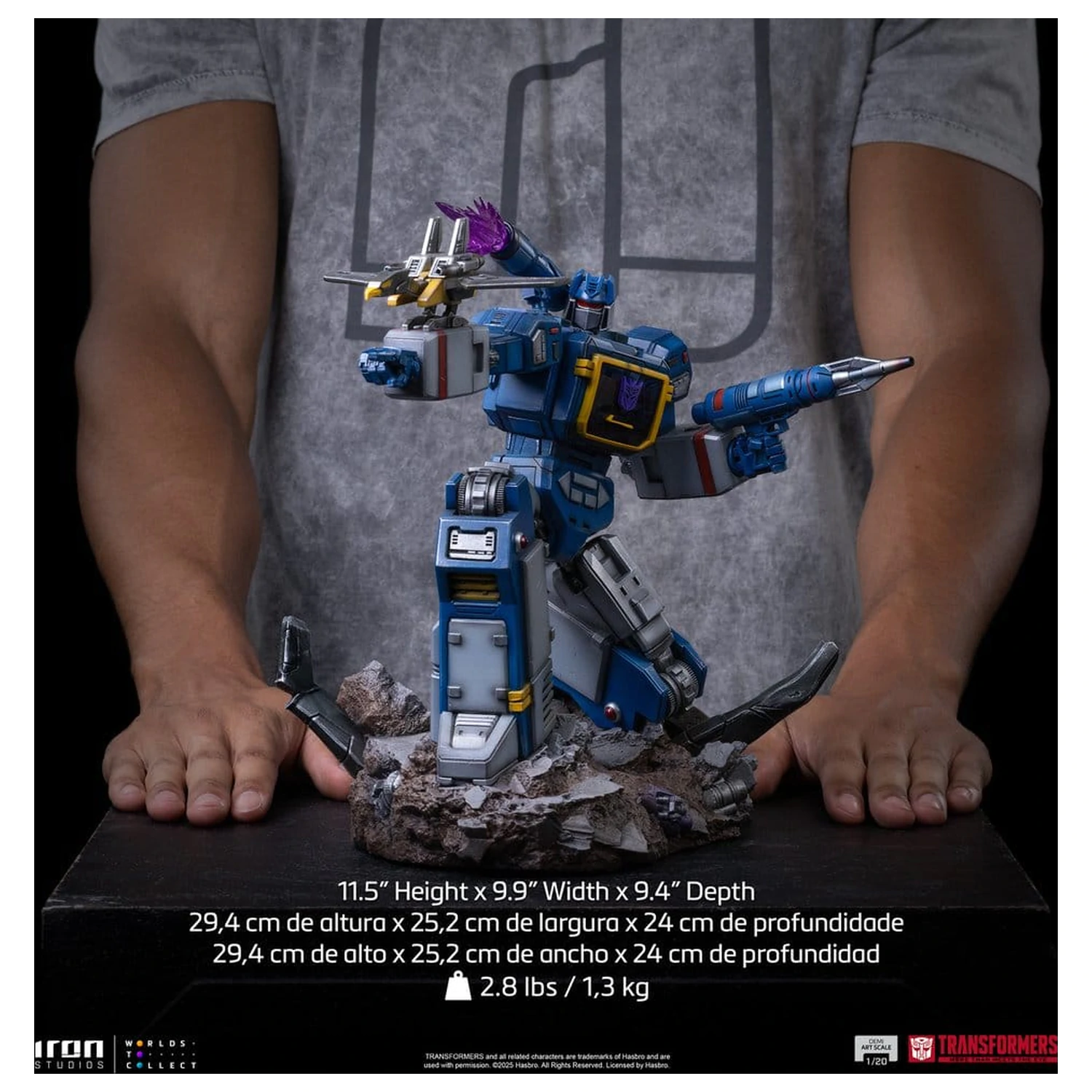 Transformers Demi Scale kip 1/20 Soundwave 29 cm fotografija izdelka