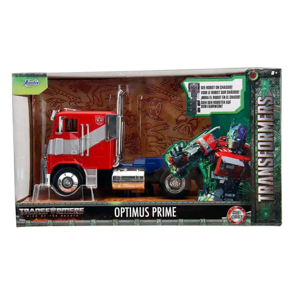 Transformers model iz tlačno litega materiala 1/24 Big Rig T7 Optimus Prime fotografija izdelka