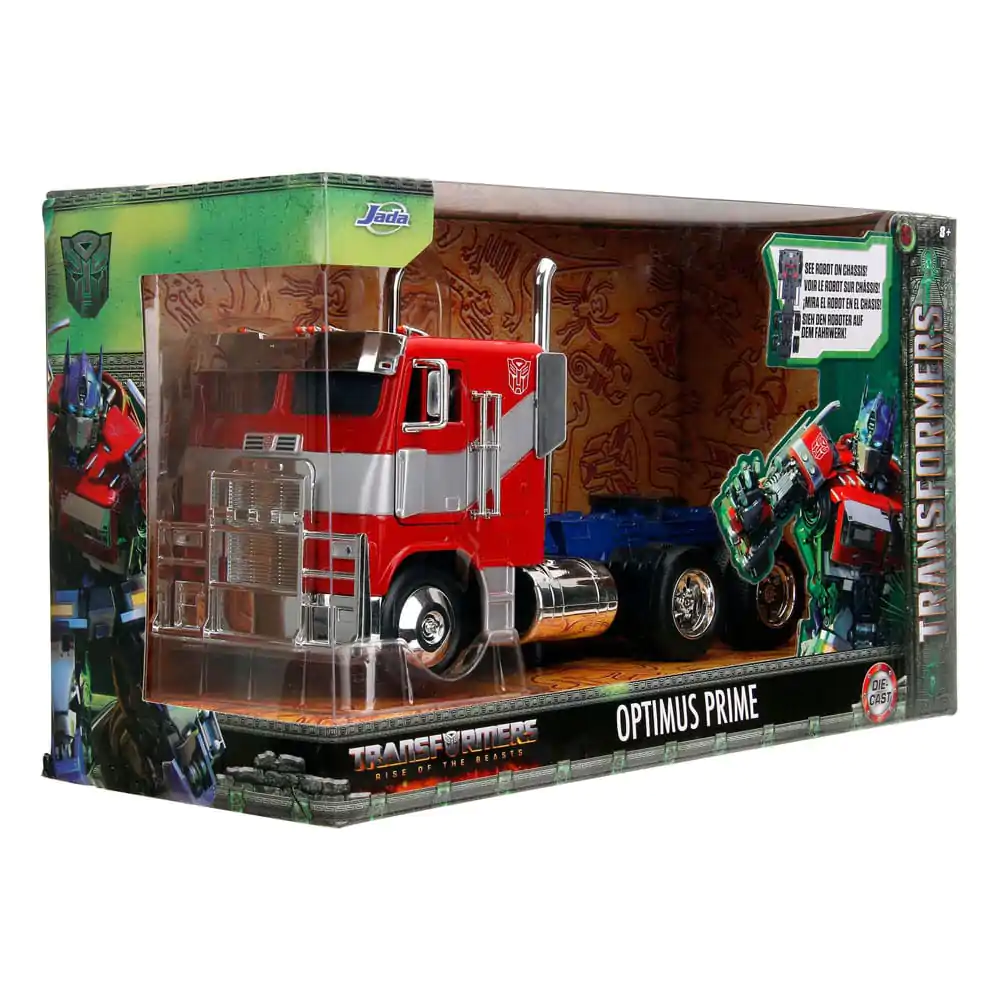 Transformers model iz tlačno litega materiala 1/24 Big Rig T7 Optimus Prime fotografija izdelka