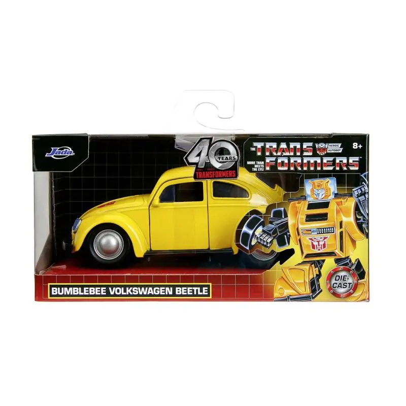 Transformers modelček iz tlačno litega materiala 1/32 VW Beetle Bumblebee fotografija izdelka