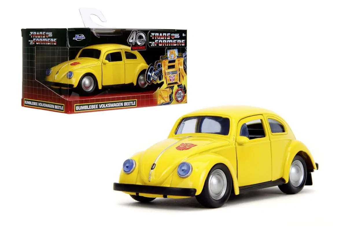 Transformers modelček iz tlačno litega materiala 1/32 VW Beetle Bumblebee fotografija izdelka