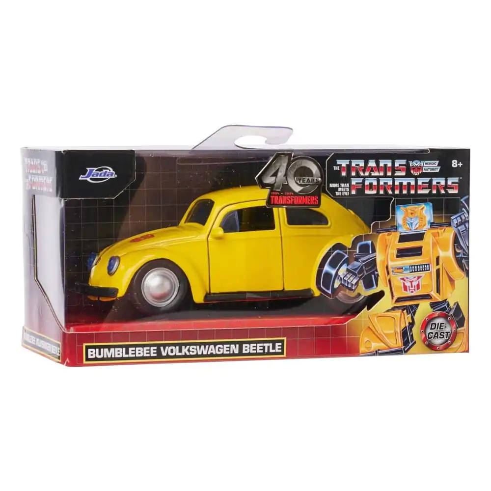 Transformers modelček iz tlačno litega materiala 1/32 VW Beetle Bumblebee fotografija izdelka