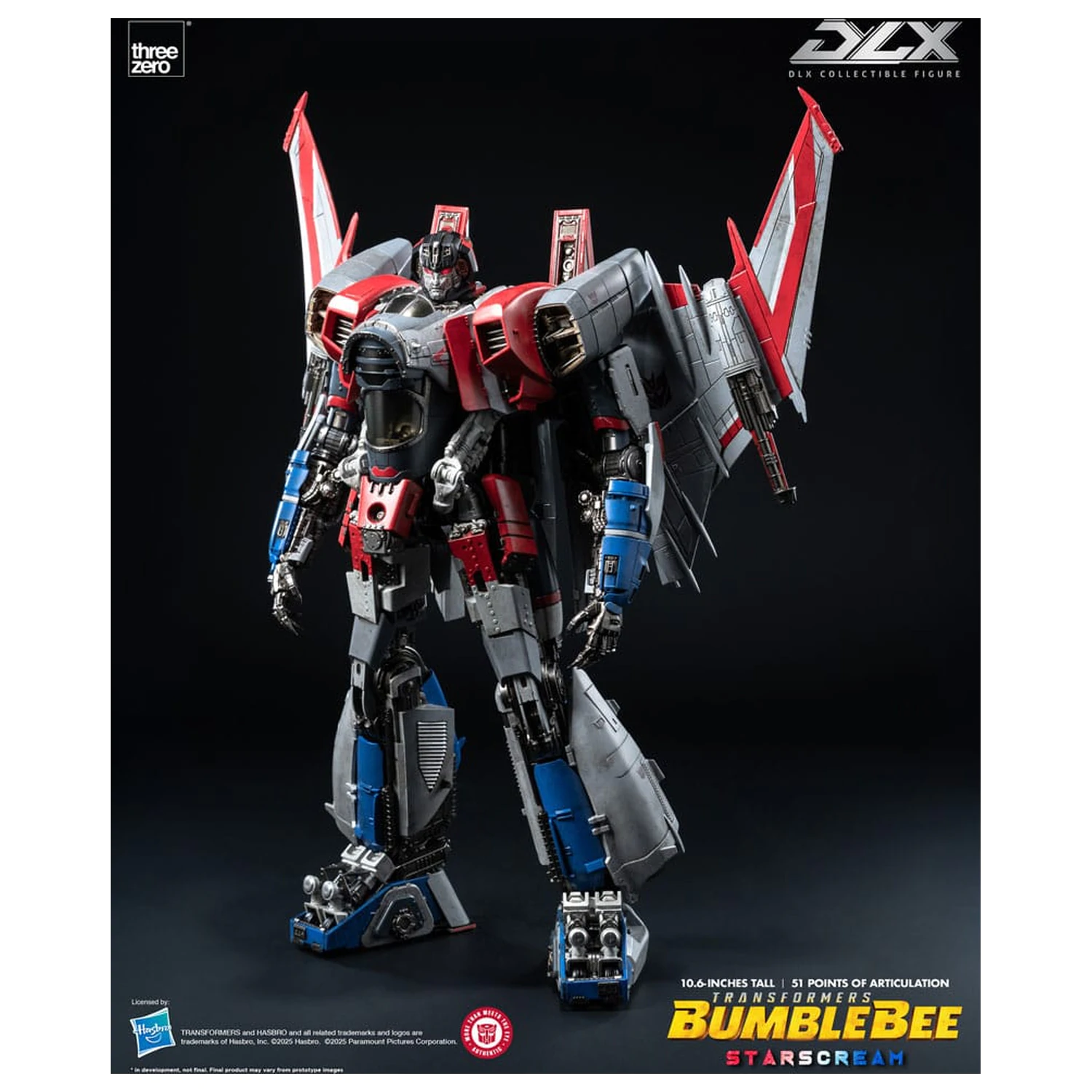 Transformers DLX akcijska figura Starscream Bumblebee 27 cm fotografija izdelka