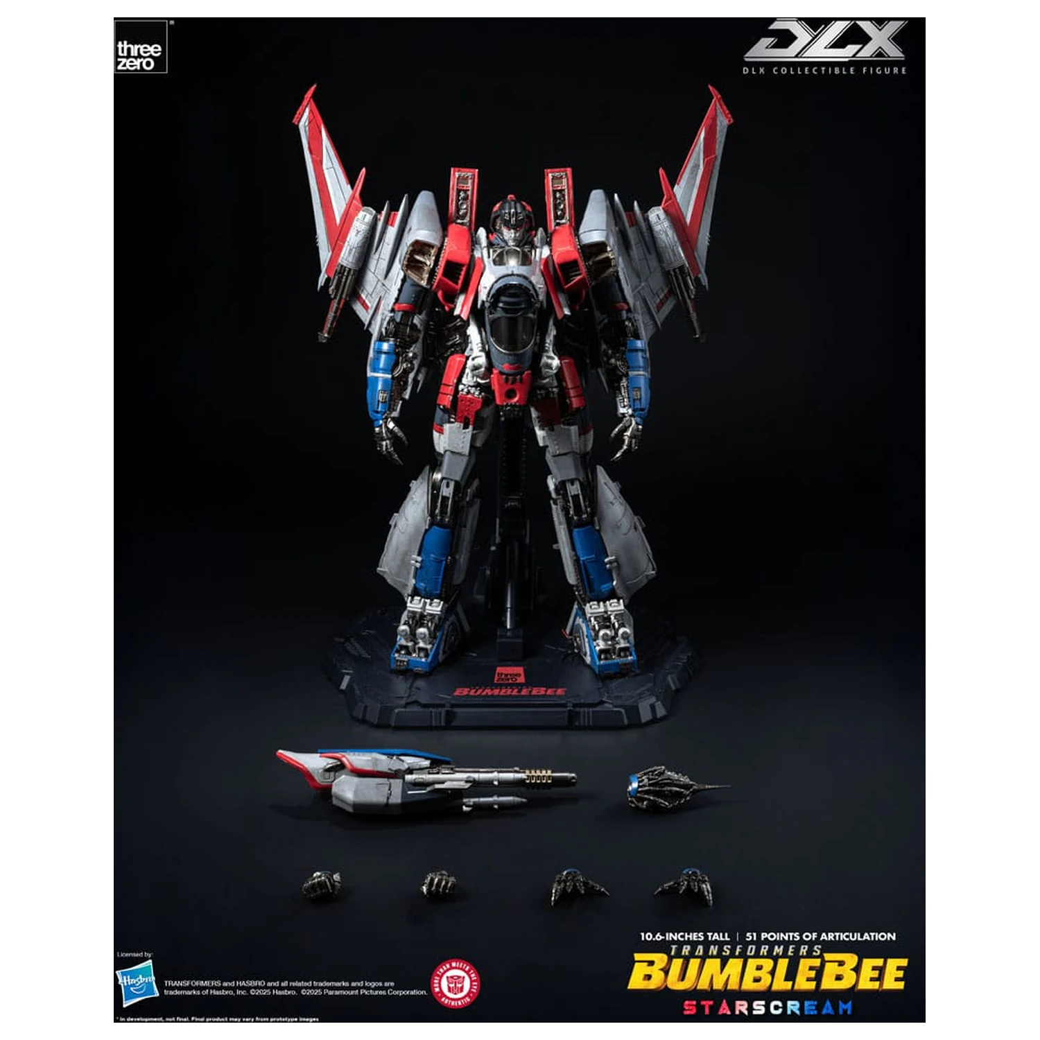 Transformers DLX akcijska figura Starscream Bumblebee 27 cm fotografija izdelka