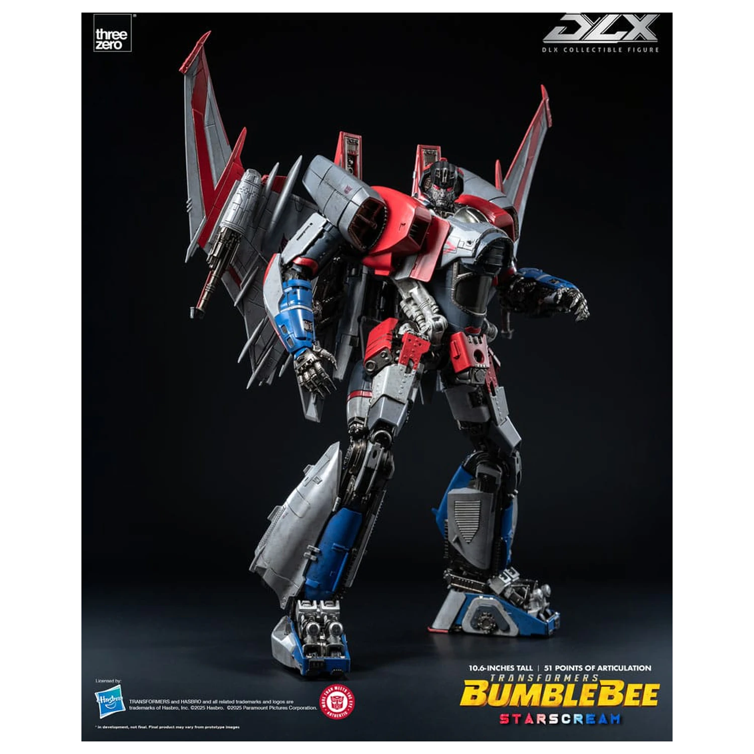 Transformers DLX akcijska figura Starscream Bumblebee 27 cm fotografija izdelka
