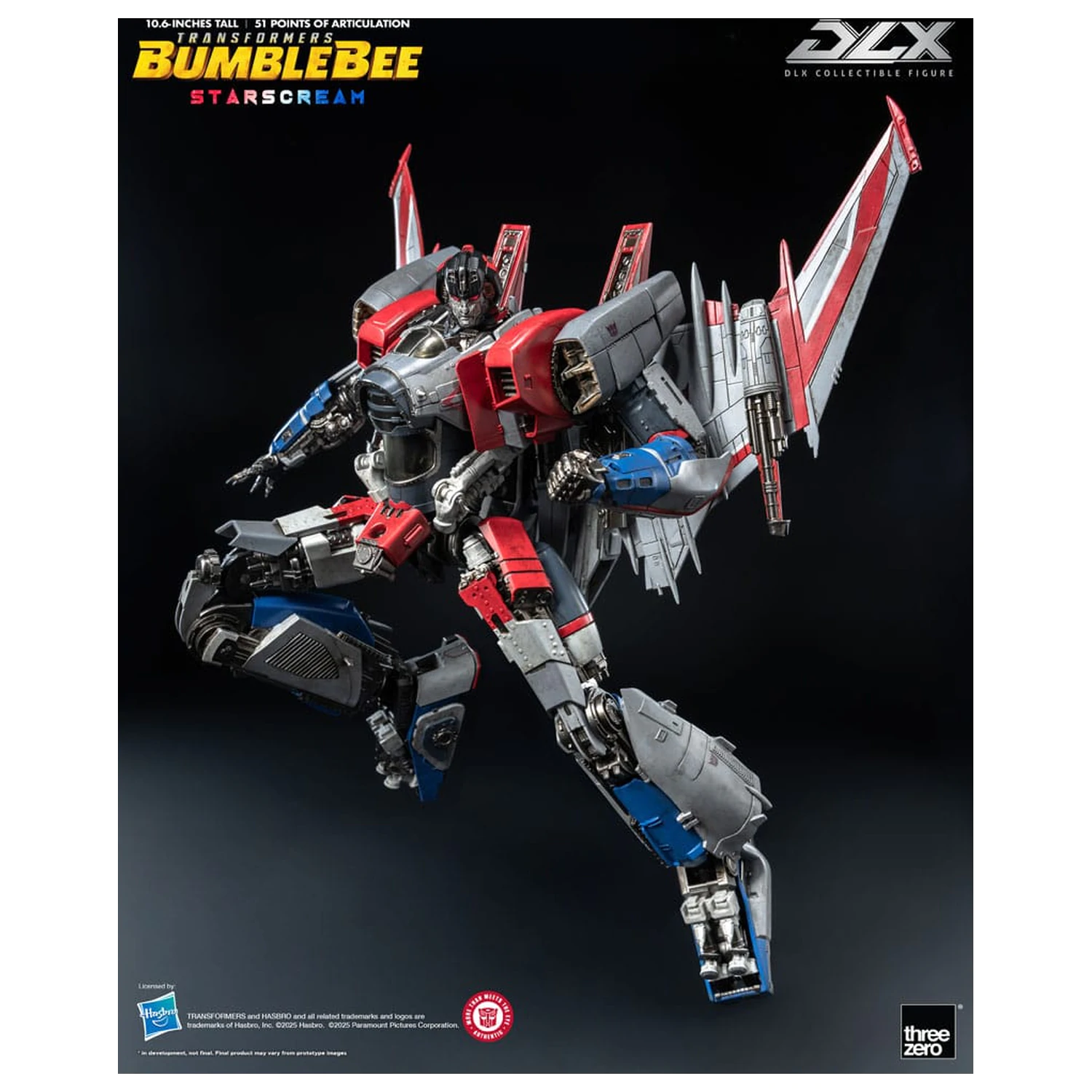 Transformers DLX akcijska figura Starscream Bumblebee 27 cm fotografija izdelka