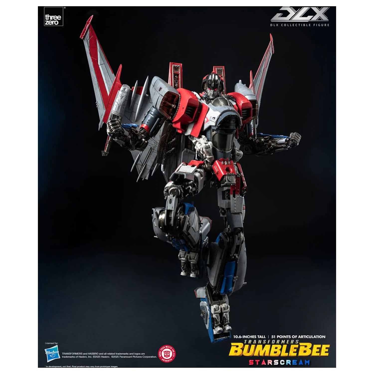 Transformers DLX akcijska figura Starscream Bumblebee 27 cm fotografija izdelka