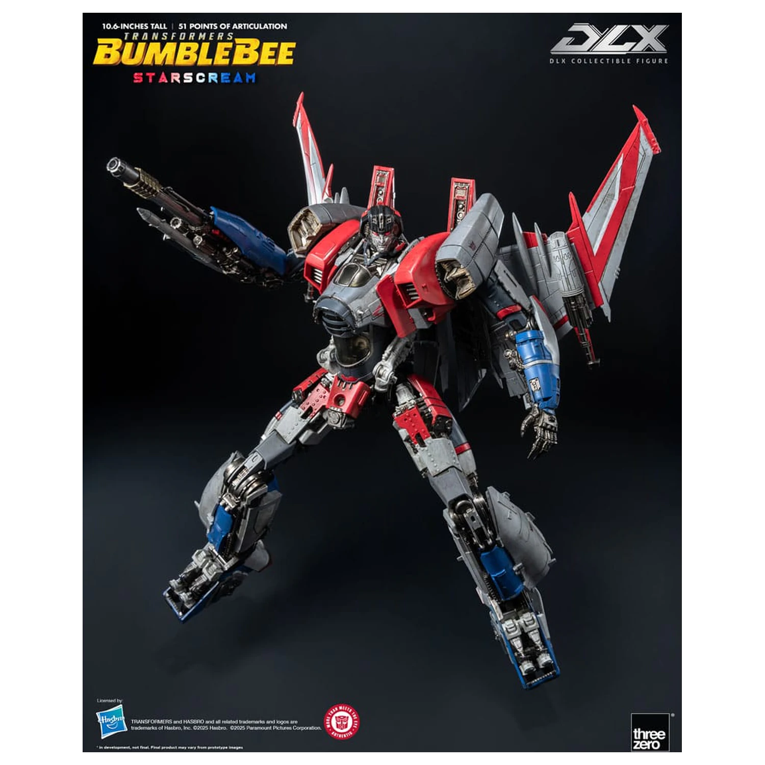 Transformers DLX akcijska figura Starscream Bumblebee 27 cm fotografija izdelka