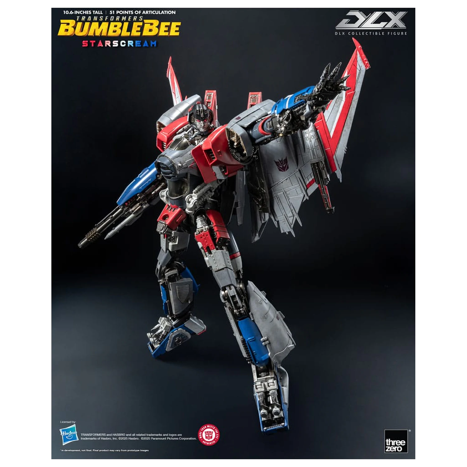Transformers DLX akcijska figura Starscream Bumblebee 27 cm fotografija izdelka